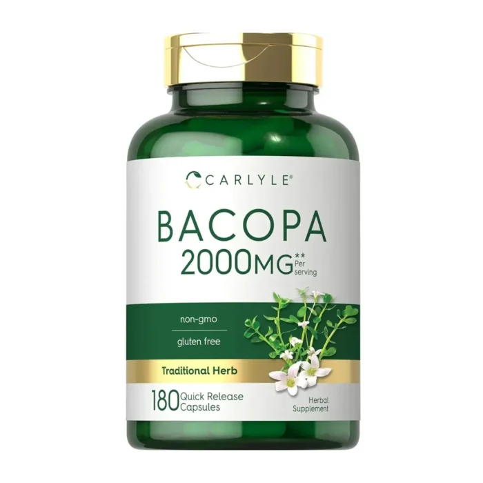 Bacopa Monniera 2000 mg Carlyle 180 Cápsulas - Imagen 1