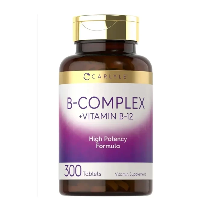 Complejo B con Vitamina B12 Carlyle 300 Tabletas - Imagen 1
