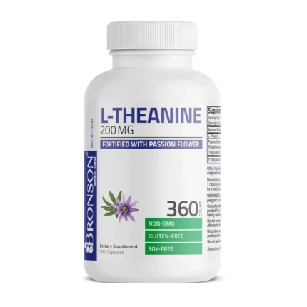 L-Teanina 200 mg Bronson 360 Cápsulas