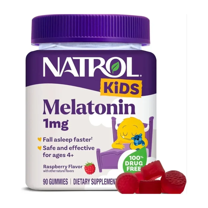 Melatonina 1 mg Kids Natrol 90 Gomitas - Imagen 1