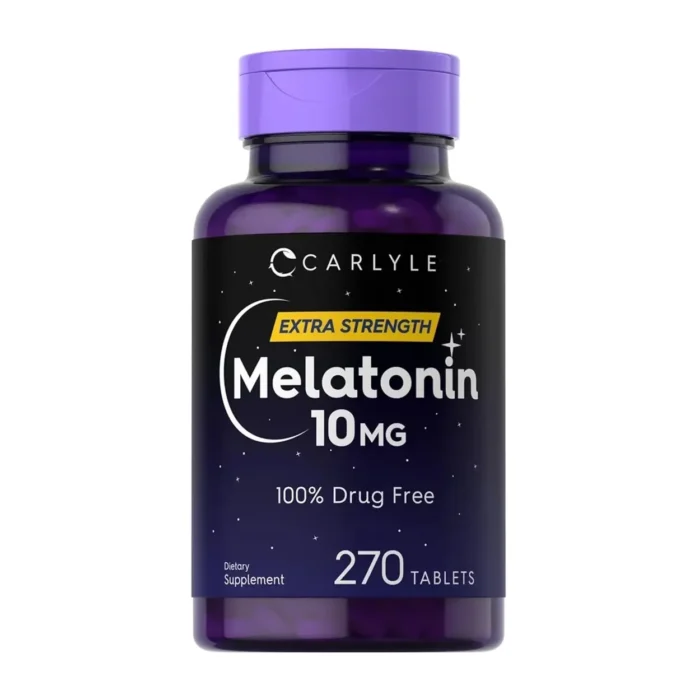 Melatonina 10 mg Extra Fuerza Carlyle 270 Tabletas - Imagen 1