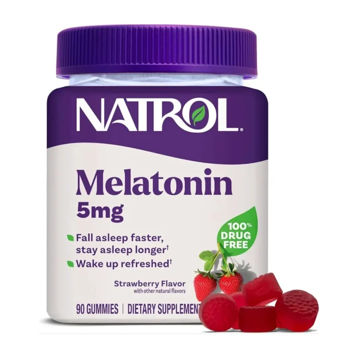 Melatonina 5 mg Natrol 90 Gomitas - Imagen 1