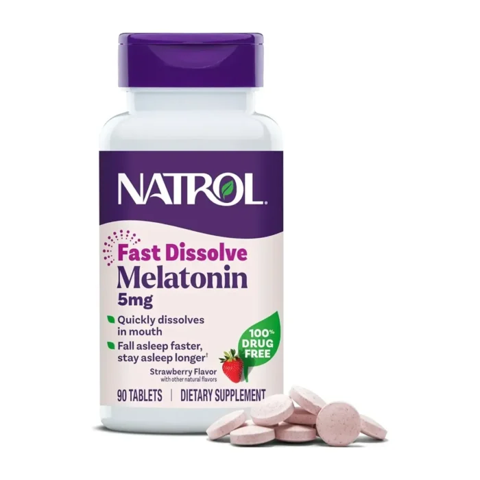 Melatonina 5 mg Rápida Disolución Natrol 90 Tabletas - Imagen 1