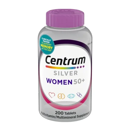 Multivitamínico Centrum Silver 50+ 200 Tabletas