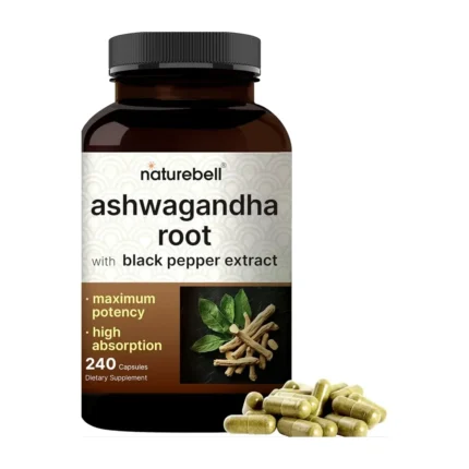 ashwagandha con Pimientra Negra NatureBell 240 Cápsulas
